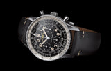 Breitling Navitimer Ref. 806 1959 Re-Edition Black Dial Brown Leather Strap Watch for Men - AB0910371B1X1 Buy Now By Breitling