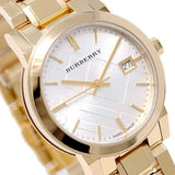 Burberry The City White Dial Gold Steel Strap Watch for Women - BU9103 Buy Now By Burberry