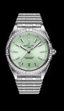Breitling Chronomat Automatic 36 Diamonds Green Dial Two Tone Steel Strap Watch for Women - A10380591L1A1 Buy Now By Breitling