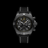 Breitling Avenger Chronograph 45mm Night Mission Black Dial Black Nylon Strap Watch for Men - V13317101B1X1 Buy Now By Breitling