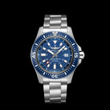 Breitling Superocean 44mm Special Blue Dial Silver Steel Strap Watch for Men - Y17393161C1A1 Buy Now By Breitling