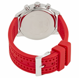 Guess Marina Chronograph Quartz White Dial Red Rubber Strap Watch for Women - W1025L2 Buy Now By Guess
