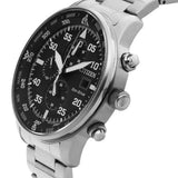 Citizen Eco Drive Chronograph Black Dial Silver Steel Strap Watch For Men - CA0690-88E Buy Now By Citizen