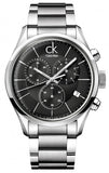 Calvin Klein Masculine Chronograph Black Dial Silver Steel Strap Watch for Men - K2H27104 Buy Now By Calvin Klein