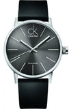 Calvin Klein Minimal Black Dial Black Leather Strap Watch for Men - K7621107 Buy Now By Calvin Klein