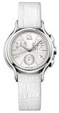 Calvin Klein Skirt White Dial White Leather Strap Watch for Women - K2U291L6 Buy Now By Calvin Klein