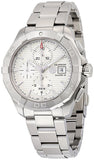 Tag Heuer Aquaracer Caliber 16 Automatic Chronograph White Dial Silver Steel Strap Watch for Men - CAY2111.BA0927 Buy Now By Tag Heuer