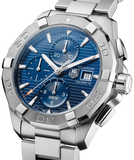 Tag Heuer Aquaracer Caliber 16 Automatic Chronograph Blue Dial Silver Steel Strap Watch for Men - CAY2112.BA0927 Buy Now By Tag Heuer