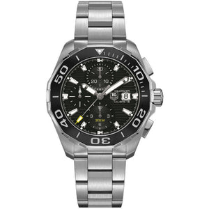 Tag Heuer Aquaracer Black Dial Watch for Men - CAY211A.BA0927 Buy Now By Tag Heuer