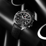 Tag Heuer Formula 1 Black Dial Black Leather Strap Watch for Men - CAZ1010.FT8024 Buy Now By Tag Heuer