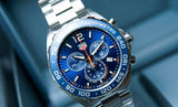 Tag Heuer Formula 1 Chronograph Blue Dial Silver Steel Strap Watch for Men - CAZ1014.BA0842 Buy Now By Tag Heuer