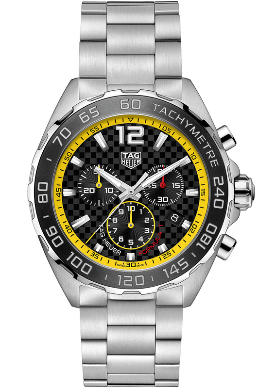 Tag Heuer Formula 1 Chronograph Black Dial Silver Steel Strap Watch for Men- CAZ101AC.BA0842 Buy Now By Tag Heuer