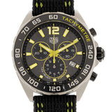 Tag Heuer Formula 1 Chronograph Grey Dial Black Nylon Strap Watch for Men - CAZ101AG.FC8304 Buy Now By Tag Heuer
