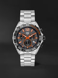 Tag Heuer Formula 1 Chronograph Ceramic Black Dial Silver Steel Strap Watch for Men - CAZ101AH.BA0842 Buy Now By Tag Heuer