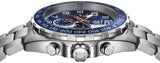 Tag Heuer Formula 1 Gulf Edition Chronograph Blue Dial Silver Steel Strap Watch for Men - CAZ101AT.BA0842 Buy Now By Tag Heuer