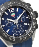Tag Heuer Formula 1 Chronograph Blue Dial Blue Rubber Strap Watch for Men - CAZ101AV.FT8077 Buy Now By Tag Heuer
