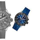 Tag Heuer Formula 1 Chronograph Blue Dial Blue Rubber Strap Watch for Men - CAZ101AV.FT8077 Buy Now By Tag Heuer