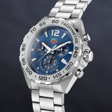 Tag Heuer Formula 1 Chronograph Blue Dial Silver Steel Strap Watch for Men - CAZ101K.BA0842 Buy Now By Tag Heuer
