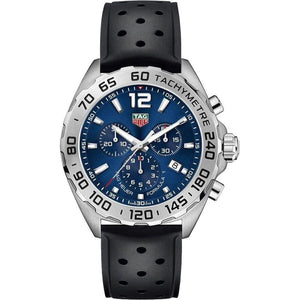 Tag Heuer Formula 1 Chronograph Blue Dial Black Rubber Strap Watch for Men - CAZ101K.FT8024 Buy Now By Tag Heuer