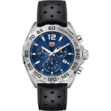 Tag Heuer Formula 1 Chronograph Blue Dial Black Rubber Strap Watch for Men - CAZ101K.FT8024 Buy Now By Tag Heuer