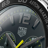 Tag Heuer Formula 1 Aston Martin Black Dial Black Leather Strap Watch for Men - CAZ101P.FC8245 Buy Now By Tag Heuer