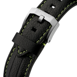 Tag Heuer Formula 1 Aston Martin Black Dial Black Leather Strap Watch for Men - CAZ101P.FC8245 Buy Now By Tag Heuer