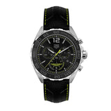 Tag Heuer Formula 1 Aston Martin Black Dial Black Leather Strap Watch for Men - CAZ101P.FC8245 Buy Now By Tag Heuer