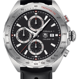 Tag Heuer Formula 1 Calibre 16 Black Dial Black Leather Strap Watch for Men - CAZ2010.FT8024 Buy Now By Tag Heuer