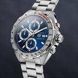 Tag Heuer Formula 1 Automatic Chronograph Blue Dial Silver Strap Watch for Men - CAZ2015.BA0876 Buy Now By Tag Heuer
