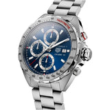 Tag Heuer Formula 1 Automatic Chronograph Blue Dial Silver Strap Watch for Men - CAZ2015.BA0876 Buy Now By Tag Heuer