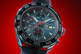Tag Heuer Formula 1 Mario Kart Chronograph Black Dial Black Leather Strap Watch for Men - CAZ201E.FC6517 Buy Now By Tag Heuer