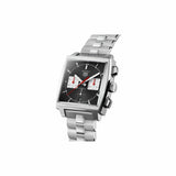 Tag Heuer Monaco Automatic Chronograph Black Dial Silver Steel Strap Watch for Men - CBL2113.BA0644 Buy Now By Tag Heuer
