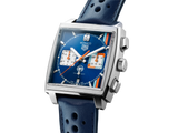 Tag Heuer Monaco Gulf Automatic Chronograph Blue Dial Blue Leather Strap Watch for Men - CBL2115.FC6494 Buy Now By Tag Heuer