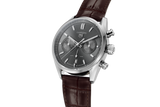 Tag Heuer Carrera Chronograph Grey Dial Brown Leather Strap Watch for Men - CBN2012.FC6483 Buy Now By Tag Heuer