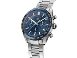 Tag Heuer Carrera Chronograph Blue Dial Silver Steel Strap Watch for Men - CBN2A1A.BA0643 Buy Now By Tag Heuer