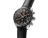 Tag Heuer Carrera Year of The Rabbit Automatic Chronograph Black Dial Black Leather Strap Watch for Men - CBN2A1L.FC6521 Buy Now By Tag Heuer