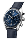 Tag Heuer Carrera Chronograph Blue Dial Blue Leather Strap Watch for Men - CBS2212.FC6535 Buy Now By Tag Heuer