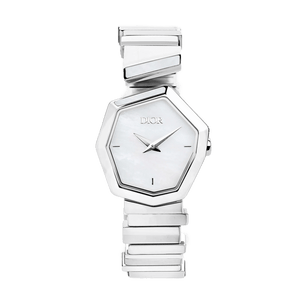 Dior Gem Dior Mother of Pearl Dial Silver Steel Strap Watch for Women - CD18111X1073 Buy Now By Dior