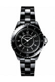 Chanel J12 Quartz Black Dial Black Steel Strap Watch for Women - J12 H5695 Buy Now By Chanel