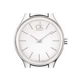 Calvin Klein Simplicity White Dial Silver Steel Strap Watch for Women - K4323126 Buy Now By Calvin Klein