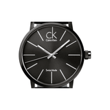 Calvin Klein Post Minimal Black Dial Black Leather Strap Watch for Men - K7621401 Buy Now By Calvin Klein