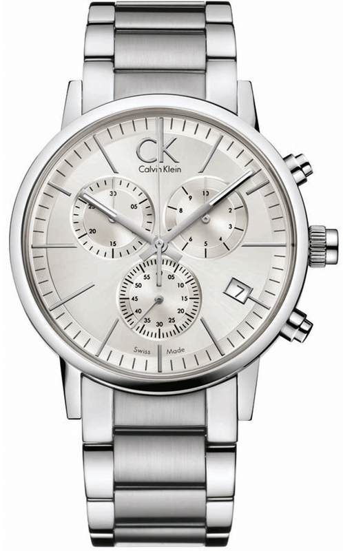 Calvin Klein Post Minimal White Dial Silver Steel Strap Watch for Men - K7627126 Buy Now By Calvin Klein
