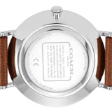 Coach Perry White Dial Brown Leather Strap Watch for Women - 14503514 Buy Now By Coach