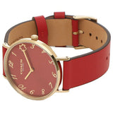 Coach Perry Red Dial Red Leather Strap Watch for Women - 14503722 Buy Now By Coach