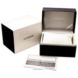 Citizen Eco Drive Chronograph Black Dial Silver Stainless Steel Watch For Men - AT0690-55E Buy Now By Citizen