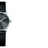 Calvin Klein Minimal Black Dial Black Leather Strap Watch for Women - K7622107 Buy Now By Calvin Klein