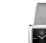 Calvin Klein Mark Black Dial Silver Mesh Bracelet Watch for Women - K3R23121 Buy Now By Calvin Klein