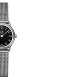 Calvin Klein Minimal Black Dial Silver Mesh Bracelet Watch for Women - K3M53151 Buy Now By Calvin Klein
