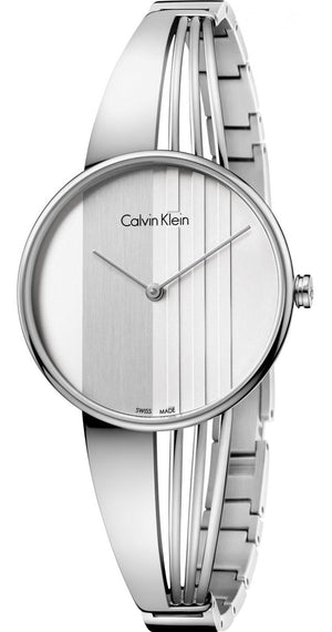 Calvin Klein Drift Silver Dial Silver Steel Strap Watch for Women - K6S2N116 Buy Now By Calvin Klein