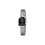 Calvin Klein Incentive Black Dial Silver Mesh Bracelet Watch for Women - K3P23121 Buy Now By Calvin Klein
